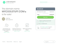 Tablet Screenshot of mycoolstuff.com